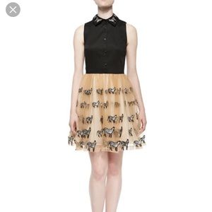 Alice + Olivia Preena Zeebra Shirt Dress